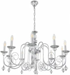 Подвесная люстра Arte Milano AM346109 346109/10 CR (220V, подвески, на цепи, подсвечник, свеча)