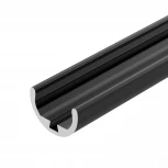 Профиль ROUND-D10.5-2000 ANOD BLACK (Алюминий) 033036 Arlight