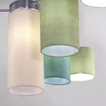 Ппотолочная люстра на штанге Eurosvet Pastel 60151/7 хром