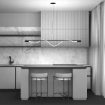 Подвесной светильник с гибким неоном Tau MOD166PL-L20G3K Maytoni (LED, 220V, на тросе)