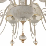 Подвесная люстра Arte Milano AM347620 347620/10 WT+G (220V, подвески, на цепи)