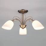 Потолочная люстра Eurosvet Stefanie 30107/3 античная бронза (220V)