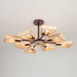 Потолочная люстра Eurosvet Klark 70056/8 черный (220V)