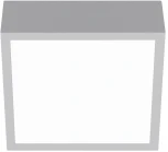 Встраиваемый точечный светильник DL-GRIGLIATO-S90x90-6W Day4000 (GR, 90 deg, 230) (Arlight, IP40 Металл) 051140 (LED)