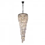 Подвесная люстра Divinare Charlotte 3011/01 SP-18 (220V, хрусталь, на цепи)