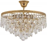 Потолочная люстра на штанге Arti Lampadari Castellana Gold Castellana E 1.3.38.608 G (220V, хрусталь)