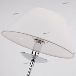 Интерьерная настольная лампа Eurosvet Hotel 01010/1 хром