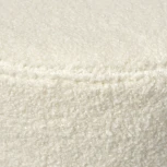 Стул-пуф Bradex Home Otis белый, искусственный мех (RF 0660)