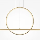 Подвесной светильник Maytoni Halo MOD247PL-L49BSK (LED, 220V, на тросе, кольцо)