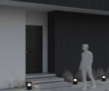 Наземный уличный светильник Maytoni Pyro O496FL-L21B3K (LED, 220V, круглые, IP65)