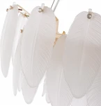 Подвесная люстра Arte Milano AM-4653 4653.D550.H240.E14.6 G (220V, на тросе, перо)