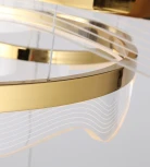 Подвесной светильник светодиодный Кастела 08263,36P Kink Light (220V, на тросе)