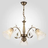 Подвесная люстра Eurosvet 30009 30009/3 античная бронза