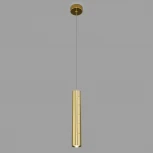 Подвесной светильник Elektrostandard Bong 50214/1 LED золото (220V, на проводе, круглые)