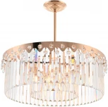 Потолочная люстра хрустальная на штанге Arte Milano Sorrento-8909 378909/8/300/580 GD (220V)