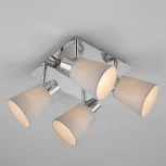 Спот Eurosvet Culver 20080/4 хром/голубой