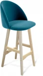 Стул барный SHT-ST35/S65 тихий океан/прозрачный лак Sheffilton 2943700104