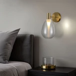 Бра Eurosvet Magma 60175/1 латунь (220V)