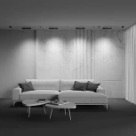 Трековый светильник ременной Downlight Maytoni Points Parity TR128B-12W4K-M-B 4000K 12Вт черный (48V)