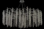 Подвесная люстра хрустальная Dio D`arte Tavenna Nickel Tavenna H 1.5.100.100 N (220V, на тросе)