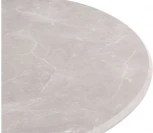 Деревянный стол Notta Абилин 100х76 мрамор светло-серый / белый матовый 507221