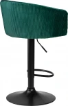 Стул барный DOBRIN DARCY BLACK (зеленый велюр (1922-9))