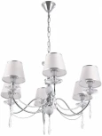 Подвесная люстра Arte Milano AM342109 342109/6 CR+LWT (220V, подвески, на цепи)