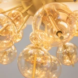 Потолочная люстра Maytoni Bolla MOD133CL-04BS (220V, шарики, молекулы)