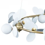 Подвесная люстра Loft IT Matisse 10008/1050 white (220V, на тросе, шарики)