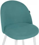 Барный стул Woodville Сондре бирюзовый / белый 464891