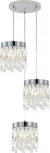 Подвесной светильник (12029/3P Chrome) Indigo Anna V000497 (220V, хрусталь, на проводе)