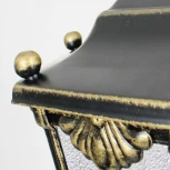 Уличный светильник подвесной Кузнечное дело Квадро 41-001-ЧЗ (220V, ковка, на цепи, под старину, IP54)