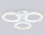 Потолочная люстра светодиодная на штанге с пультом Ambrella ACRYLICA FA8942 (регулировка яркости, 220V, кольцо)