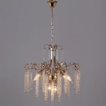 Подвесная люстра хрустальная Reluce 08286-0.4-06 FG (220V, на цепи)