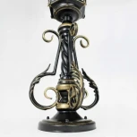 Наземный фонарь Кузнечное дело Ретро 28-001-ЧЗ (220V, ковка, под старину, IP54)