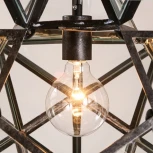 Подвесной светильник (люстра) Black Star Clear Glass 35 См ImperiumLoft 101314-26 (189644-26) (220V, на цепи)