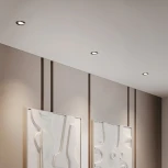 Светильник встраиваемый светодиодный Elektrostandard Artis 25096/LED 7W 4000 черный (220V, круглые)