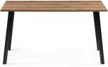 Стол Notta Тринити Лофт 140 25 мм черный матовый / дуб делано темный 489641