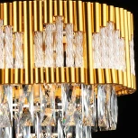 Подвесная люстра Reluce 02145-0.4-05 FGD (220V, хрусталь, на цепи)