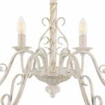 Подвесная люстра Arte Milano AM342620 342620/6 WT+G (220V, на цепи, подсвечник, свеча)