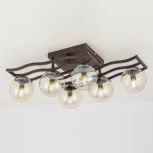 Потолочная люстра на штанге Citilux Бриз CL106265 (220V, шарики)