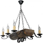 Подвесная люстра Тарьсма Ладья Ладья-6 (220V, на цепи, подсвечник, свеча)