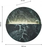 Настенный светильник Favourite Eclipsis 4600-1W (LED, 220V, круглые)