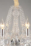 Подвесная люстра Aployt Koletta APL.755.03.08 (220V, хрусталь, на цепи, свеча)