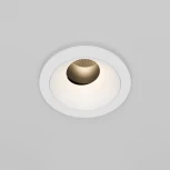 Встраиваемый светильник под гипсокартон Wise 3000K 7W Maytoni DL057-7W3K-W (LED, 220V, круглые)