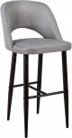 Стул барный R-Home Lars Грей/Черный