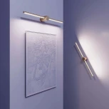 Настенный светильник SP-PICASO-M-TURN-L700-12W Warm3000 (GD, 100 deg, 230V) (Arlight, IP20 Металл) 036501(1) (LED)