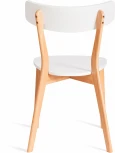 Стул Claire (комплект) Tetchair (МДФ/Белый,Натуральное дерево) арт.21281
