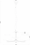 Подвесная люстра Arte Lamp York A2273LM-3AB