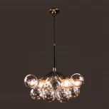 Подвесная люстра Loft IT Bunch 10048/6 Black (220V, на проводе, шарики)